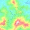 Teresita topographic map, elevation, terrain