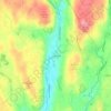 Lyons Plain topographic map, elevation, terrain