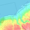 Gimaylan topographic map, elevation, terrain