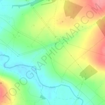 Kilmorna topographic map, elevation, terrain