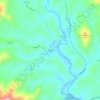 Adial topographic map, elevation, terrain