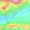 Albulapass topographic map, elevation, terrain