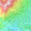 Frieri topographic map, elevation, terrain