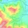 Langley topographic map, elevation, terrain