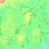 Firetown topographic map, elevation, terrain