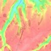 Selsted topographic map, elevation, terrain