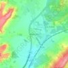 West Liss topographic map, elevation, terrain