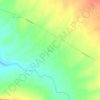 Dordaneh topographic map, elevation, terrain