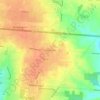 Sulphur Grove topographic map, elevation, terrain