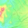 Kayrilaw topographic map, elevation, terrain