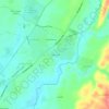 Glade Town topographic map, elevation, terrain