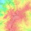 Kelvedon Hatch topographic map, elevation, terrain