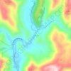 Plumtree topographic map, elevation, terrain