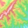 Lago topographic map, elevation, terrain