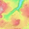 Anglard topographic map, elevation, terrain