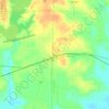 Cason topographic map, elevation, terrain