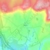 Orton topographic map, elevation, terrain