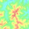 Ichikere topographic map, elevation, terrain