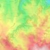 Bouget topographic map, elevation, terrain