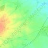 Pouance topographic map, elevation, terrain