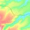 Kiawara topographic map, elevation, terrain