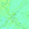 Gopalganj topographic map, elevation, terrain