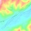 Black Creek topographic map, elevation, terrain