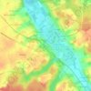 Saint-Sulpice topographic map, elevation, terrain