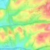 Talich topographic map, elevation, terrain