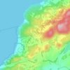 Nåvik topographic map, elevation, terrain
