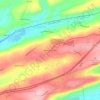 Newton Junction topographic map, elevation, terrain