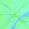 Bhairab topographic map, elevation, terrain