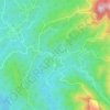 Binuangan topographic map, elevation, terrain