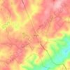 Long Creek topographic map, elevation, terrain