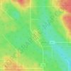 Cynthia topographic map, elevation, terrain