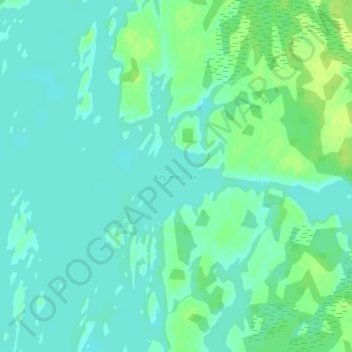Key Harbour topographic map, elevation, terrain