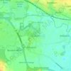 Elvaston topographic map, elevation, terrain