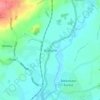 Beanacre topographic map, elevation, terrain