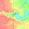 Hell's Gate topographic map, elevation, terrain