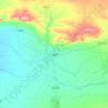 Herat topographic map, elevation, terrain