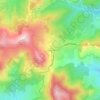 Chabanne topographic map, elevation, terrain