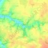 Montorgueil topographic map, elevation, terrain