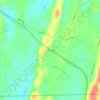 Howardville topographic map, elevation, terrain