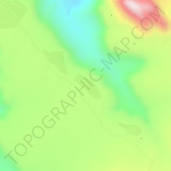 Semema topographic map, elevation, terrain