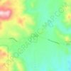 Cleator topographic map, elevation, terrain