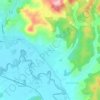 Pribava topographic map, elevation, terrain