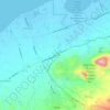 Limni topographic map, elevation, terrain