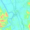 Kuala Krai topographic map, elevation, terrain