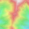 El Raso topographic map, elevation, terrain