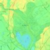 Watarase Usuichi topographic map, elevation, terrain